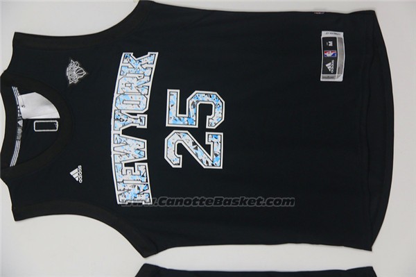 Maglia Diamonds Editon New York Knicks Derrick Rose #25 Nero